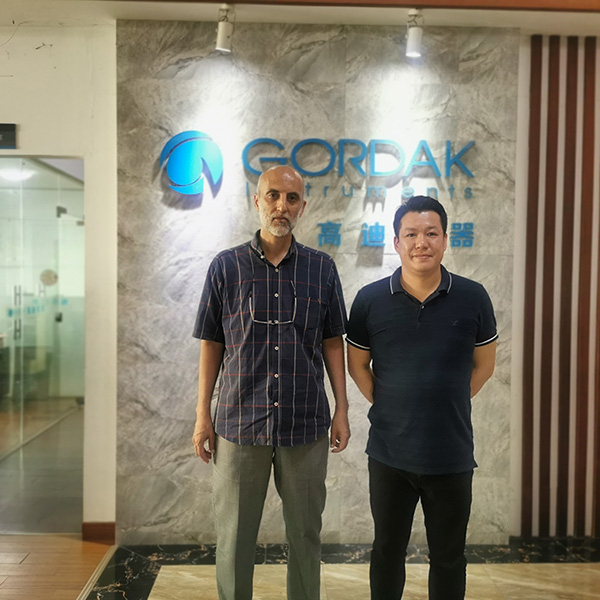 2019-9-5 Iran client IESA come to visit our office and place and order.