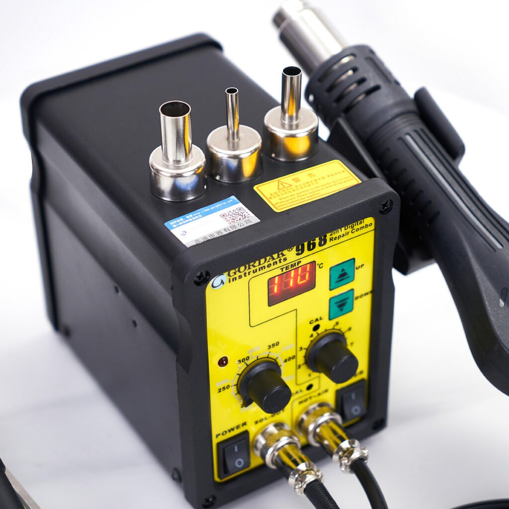 GORDAK 968 2 in 1 Hot Air Soldering Rework Station