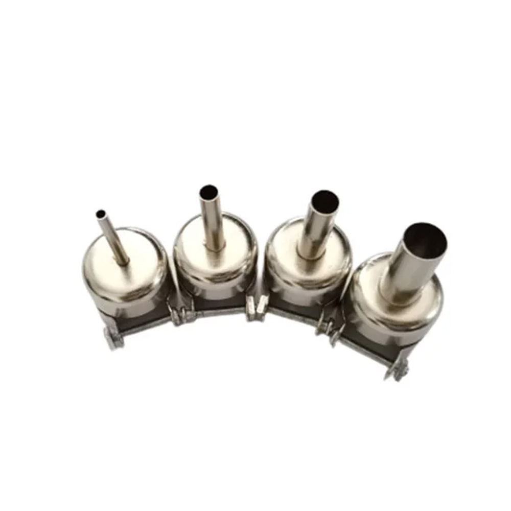 Different component sizes require different nozzle designs.