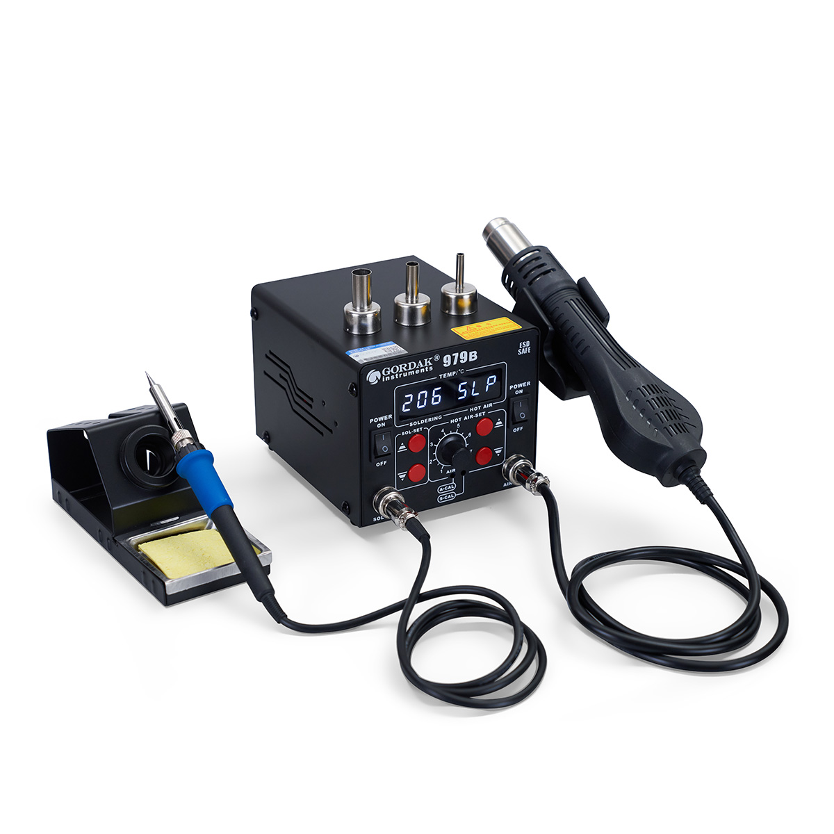 GORDAK-979B-Hot-Air-Rework-Station-&-Soldering-Station