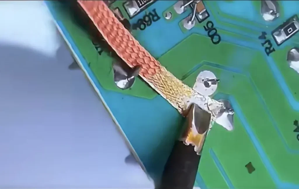 Use Solder Wick