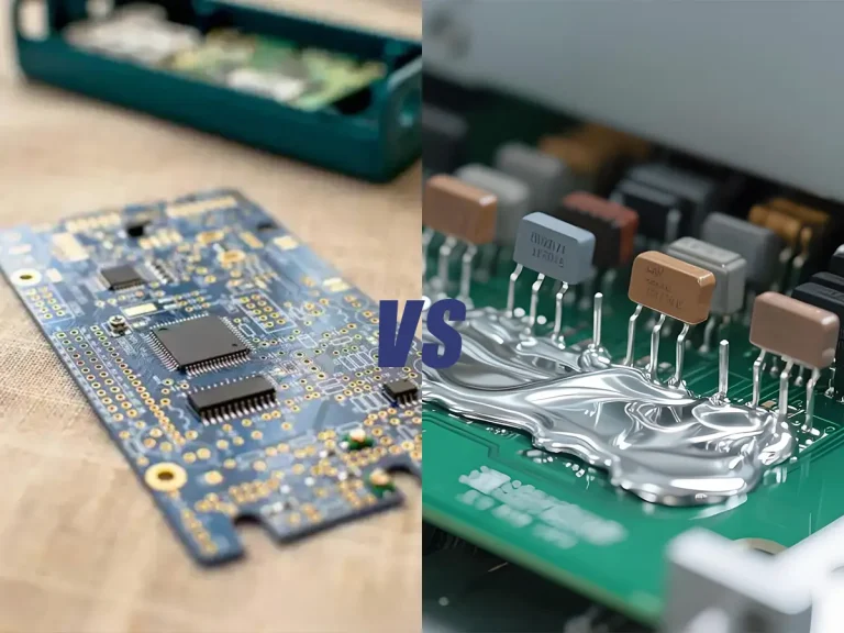 SMD Components vs Through Hole Components